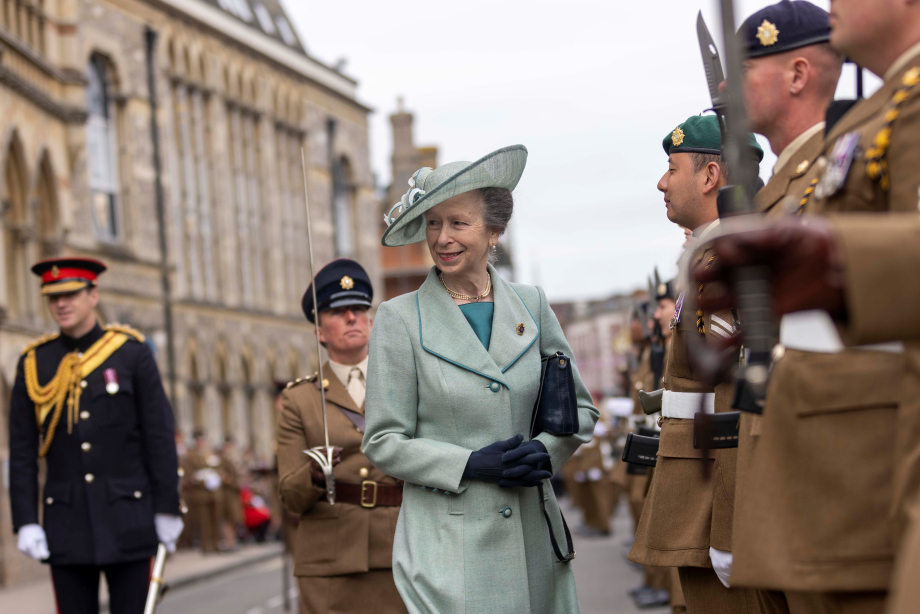 The Princess Royal celebrates the Royal Logistic Corps’ 30th anniversary
