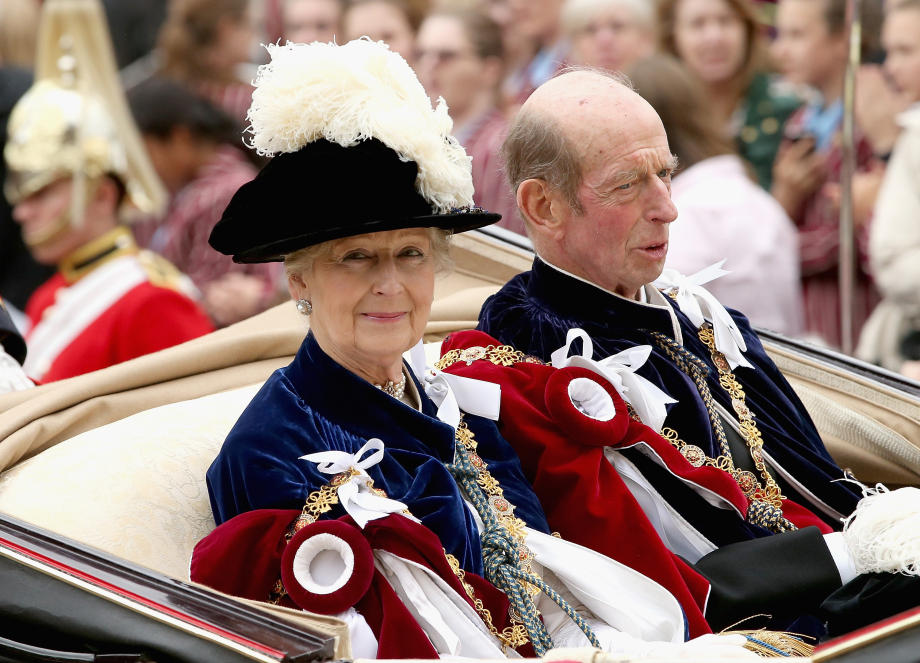 Princess Alexandra and The Duke of Kent attend Garter Day 