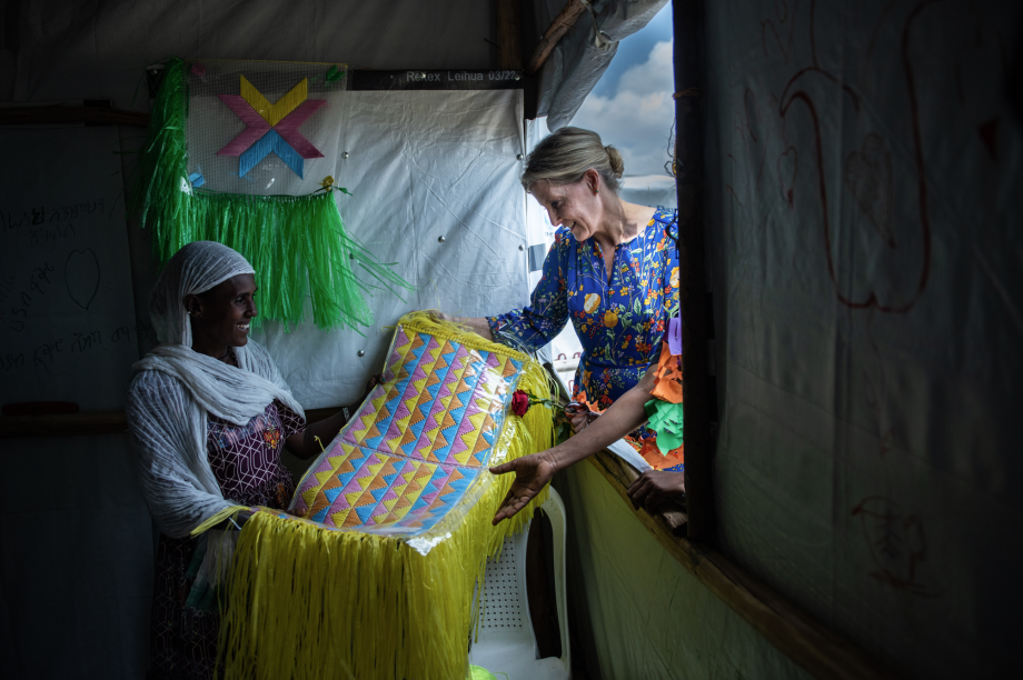 The Duchess of Edinburgh in Ethiopia