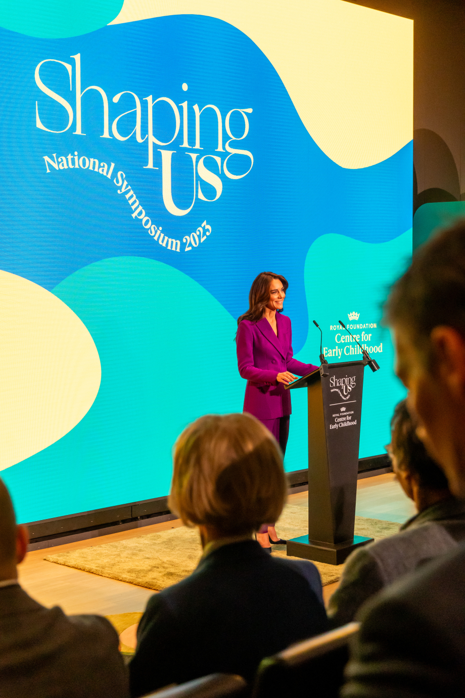 The Princess of Wales speaks at the Shaping Us National Symposium