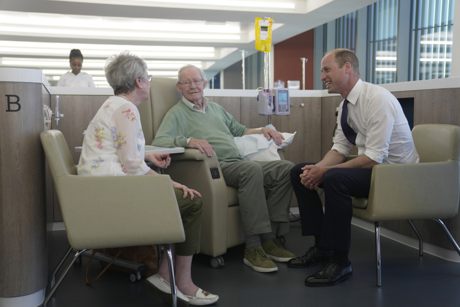 The Prince of Wales visits The Royal Marsden