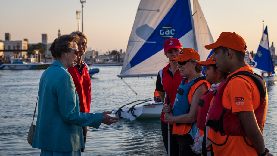 The Princess Royal visits Royal Yachting Association