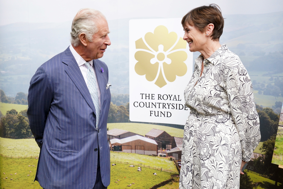 The King at an event for the Royal Countryside Fund
