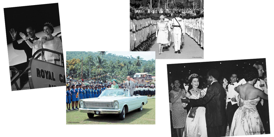 The Queens visits to Commonwealth Countries during the 1960s