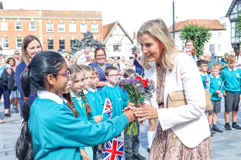 The Duchess of Edinburgh visits Wiltshire