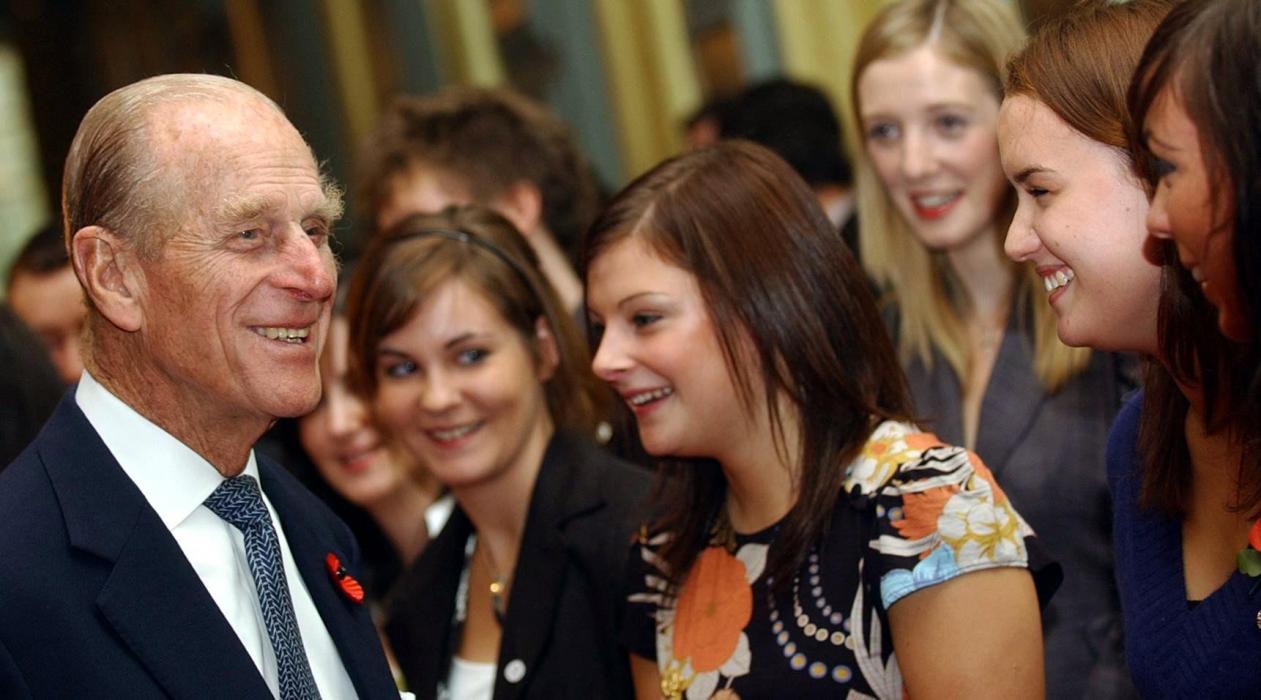 The Duke of Edinburgh meets DofE Award winners