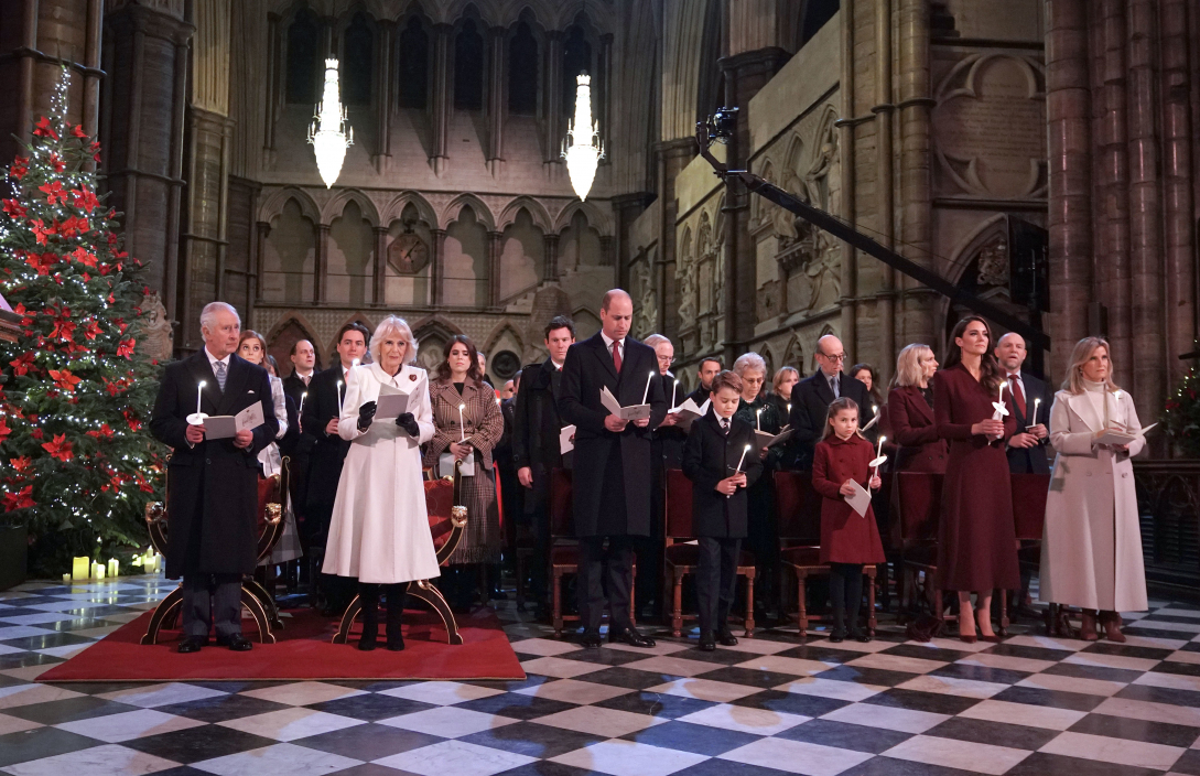 Members of The Royal Family attend 'Together at Christmas' carol