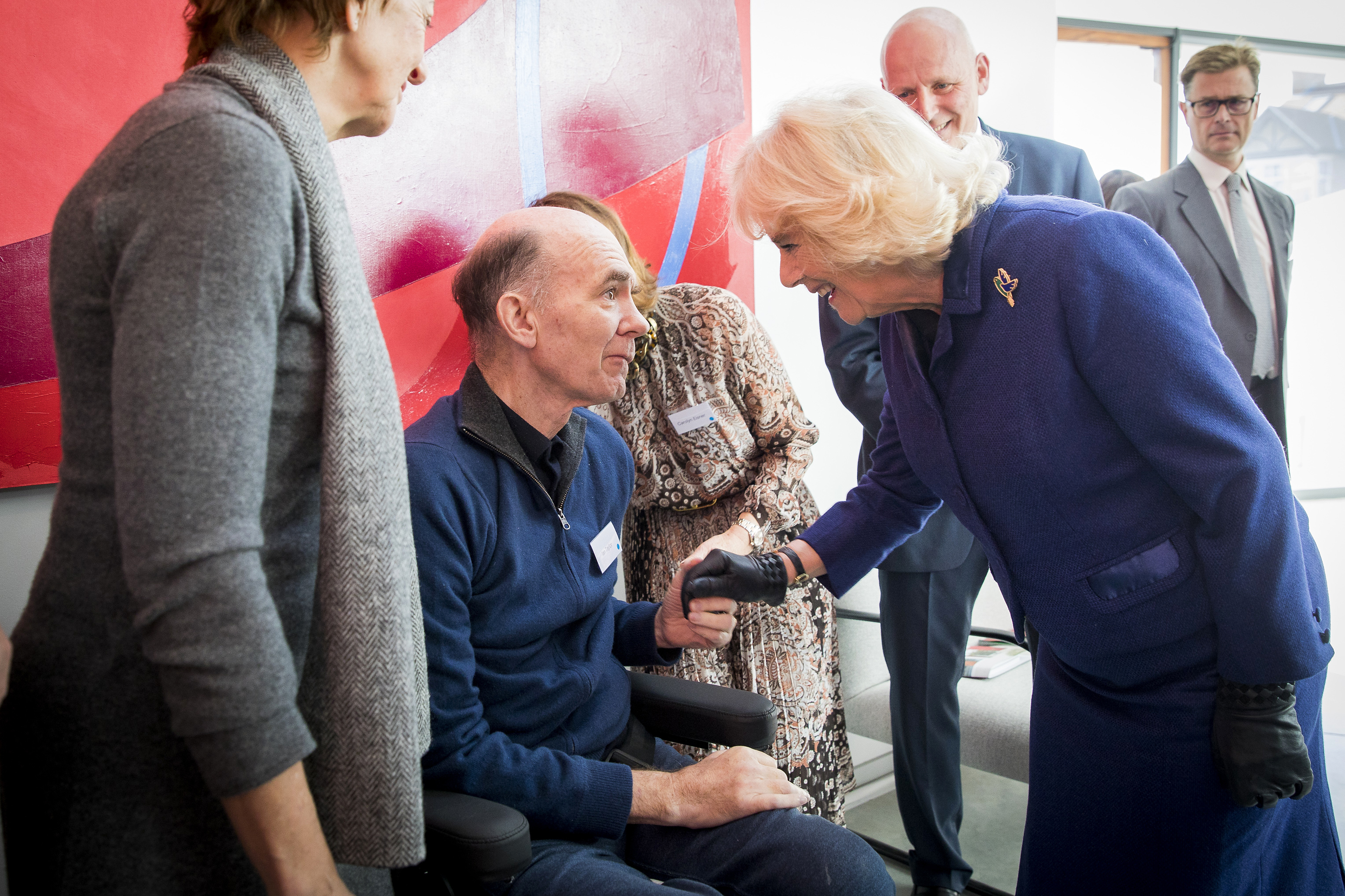 The Duchess of Cornwall visits Maggies