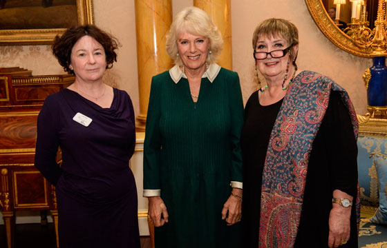 HRH with Jane Garvey and Jenni Murray, Woman's Hour presenters
