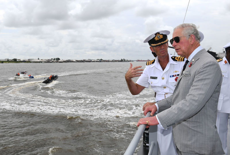 The Prince of Wales in Lagos