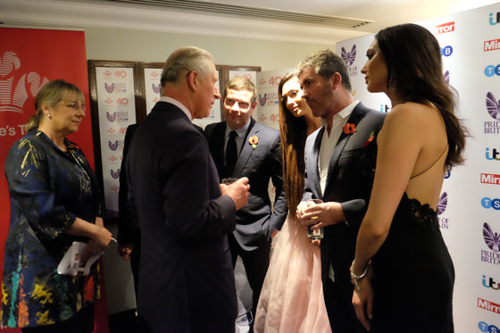 The Prince meets guests at The Prince's Trust reception