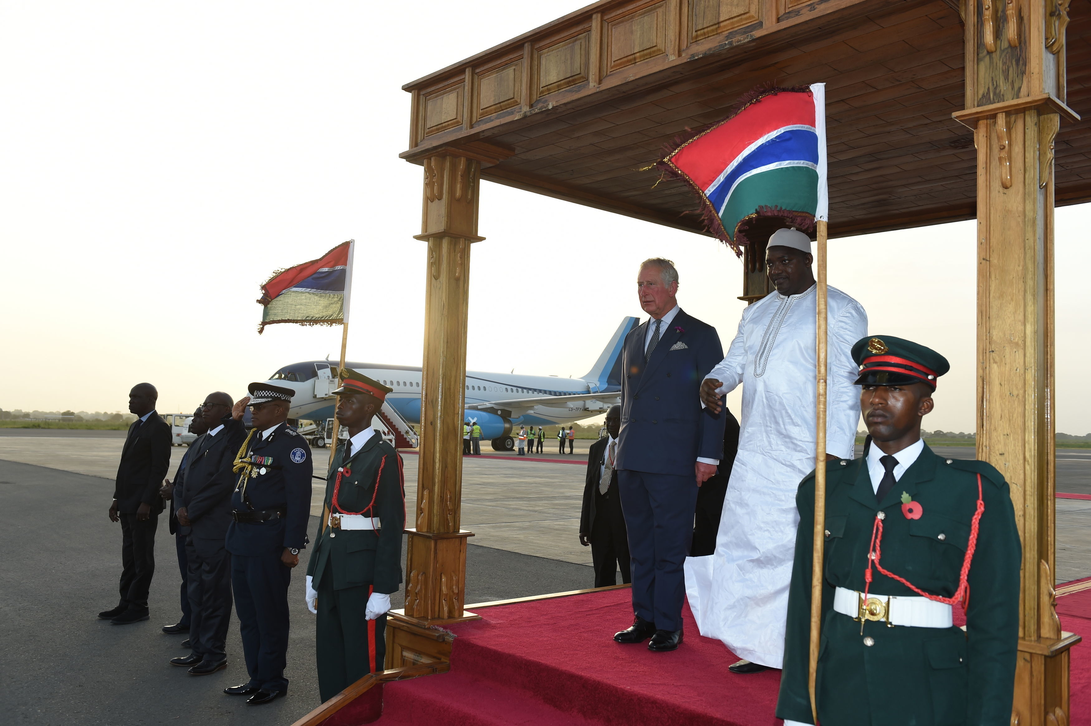 Royal visit to West Africa: The Gambia