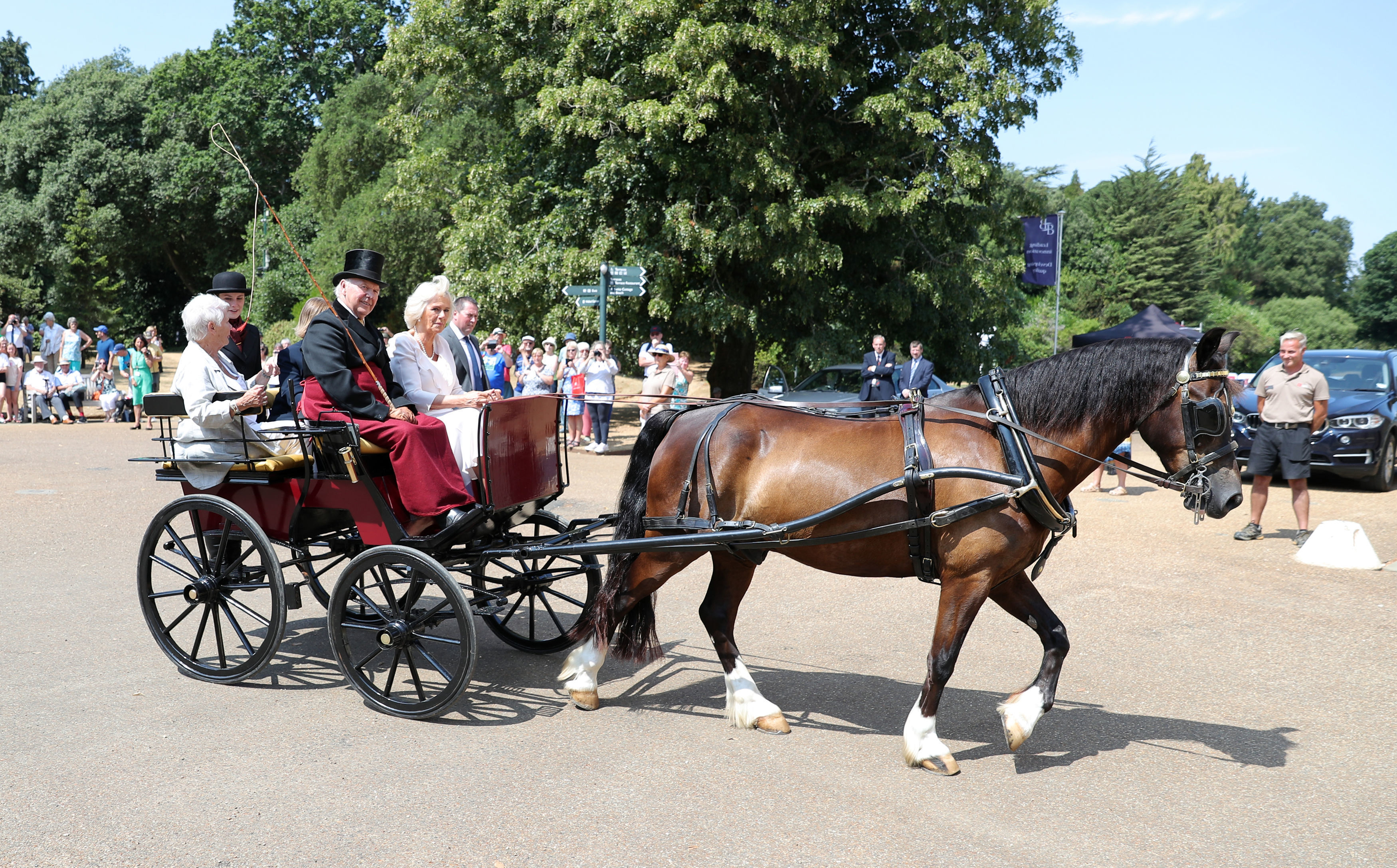 The Duchess of Cornwall visits the Isle of Wight