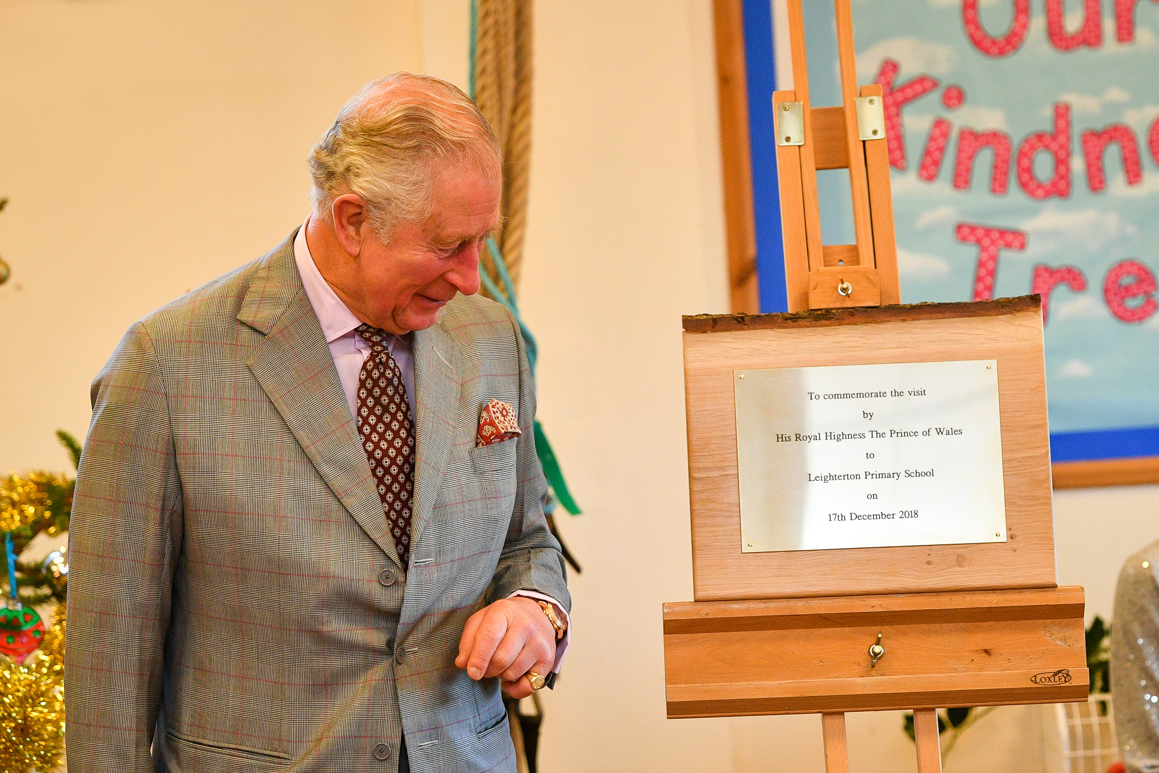 The Prince of Wales visits Gloucestershire