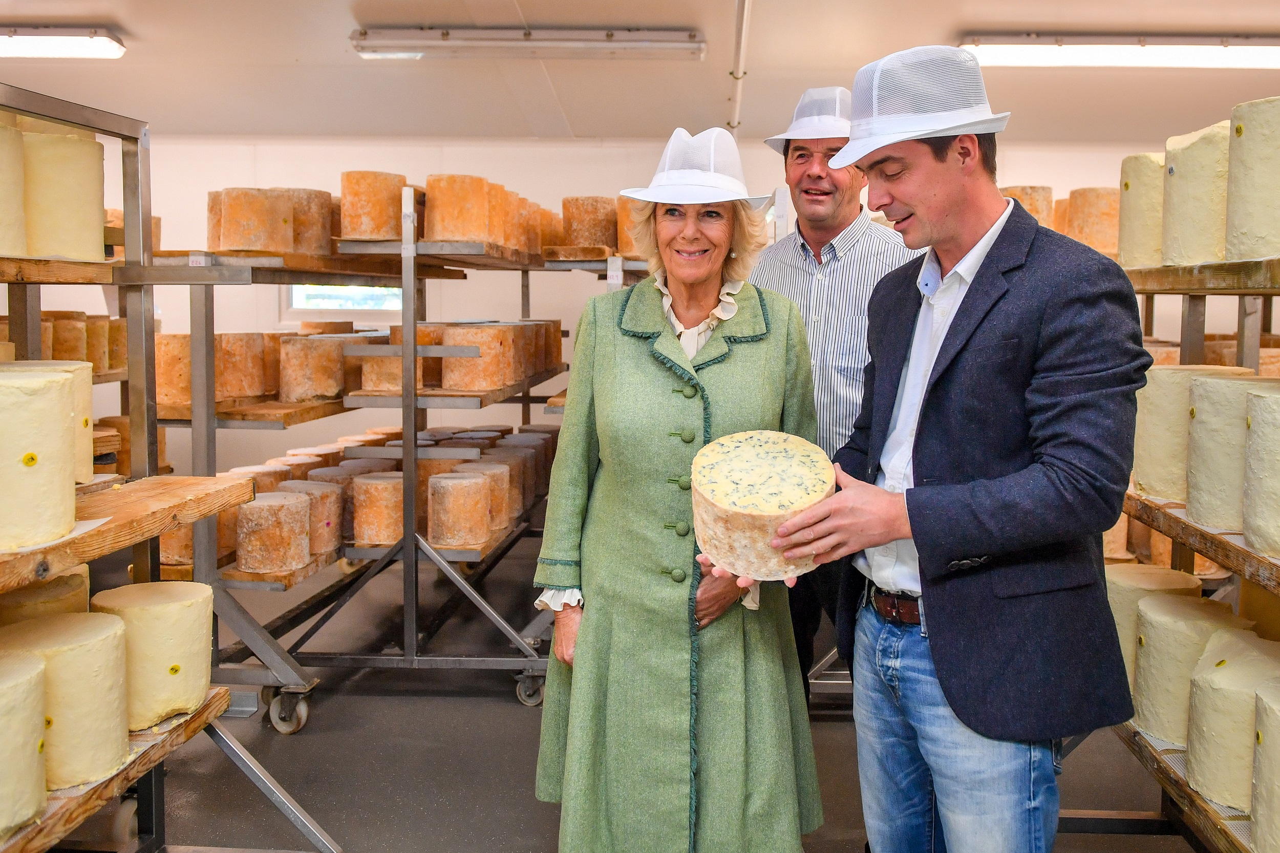The Duchess of Cornwall at the Bath Soft Cheese Company