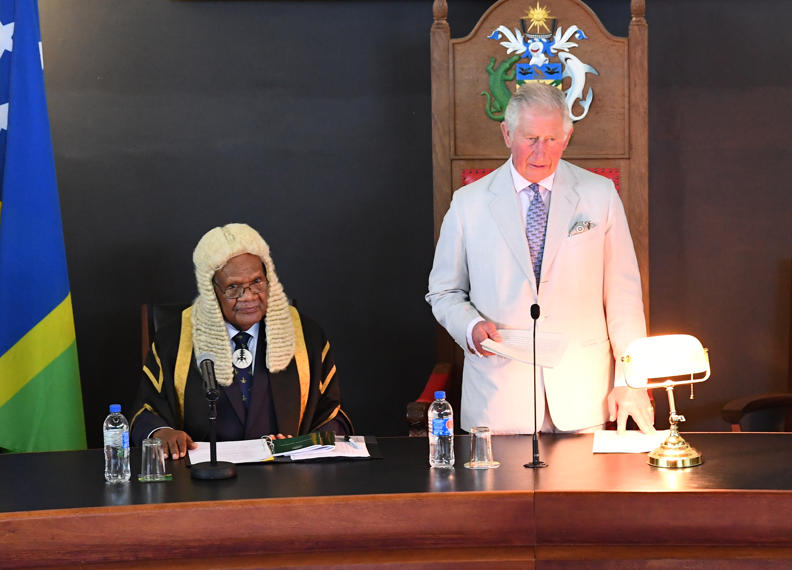 The Prince of Wales addresses National Parliament 