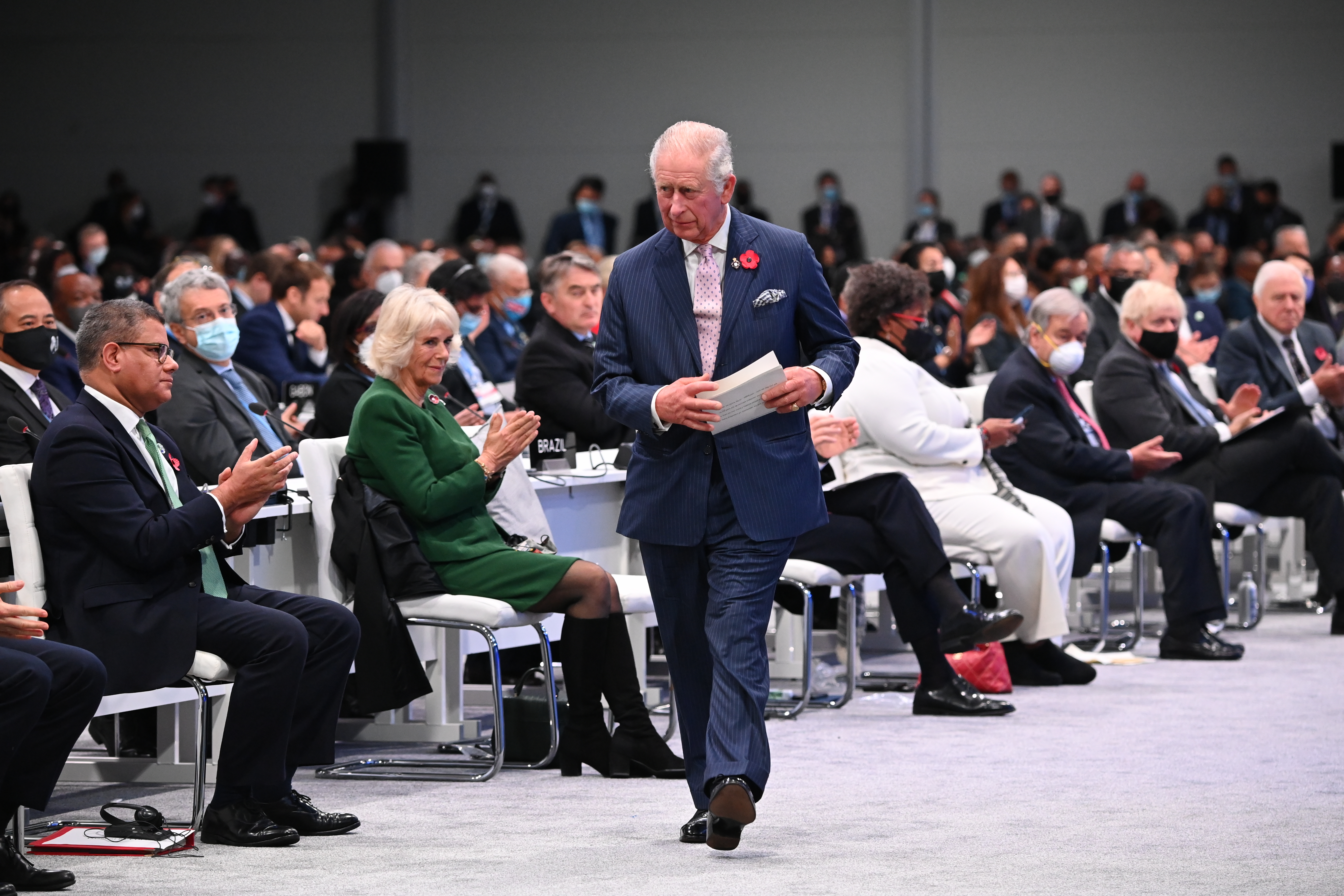 The Prince delivers a speech at COP26