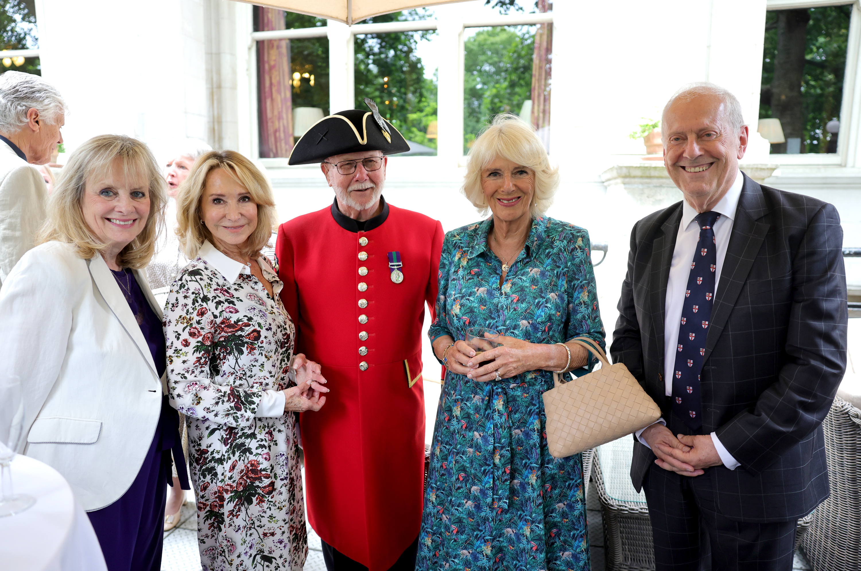 Duchess of Cornwall with guests