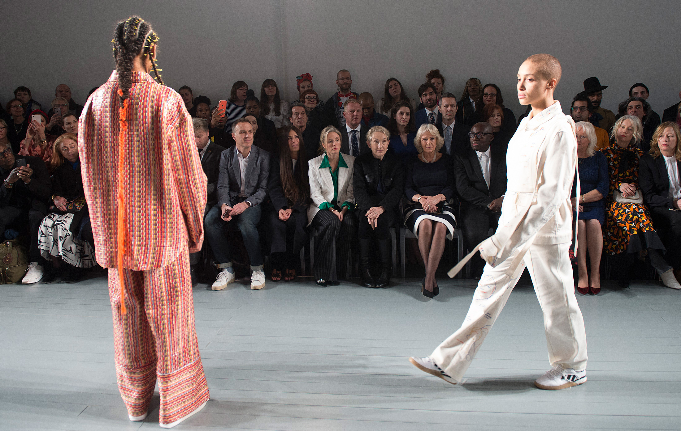 The Duchess of Cornwall at London Fashion Week