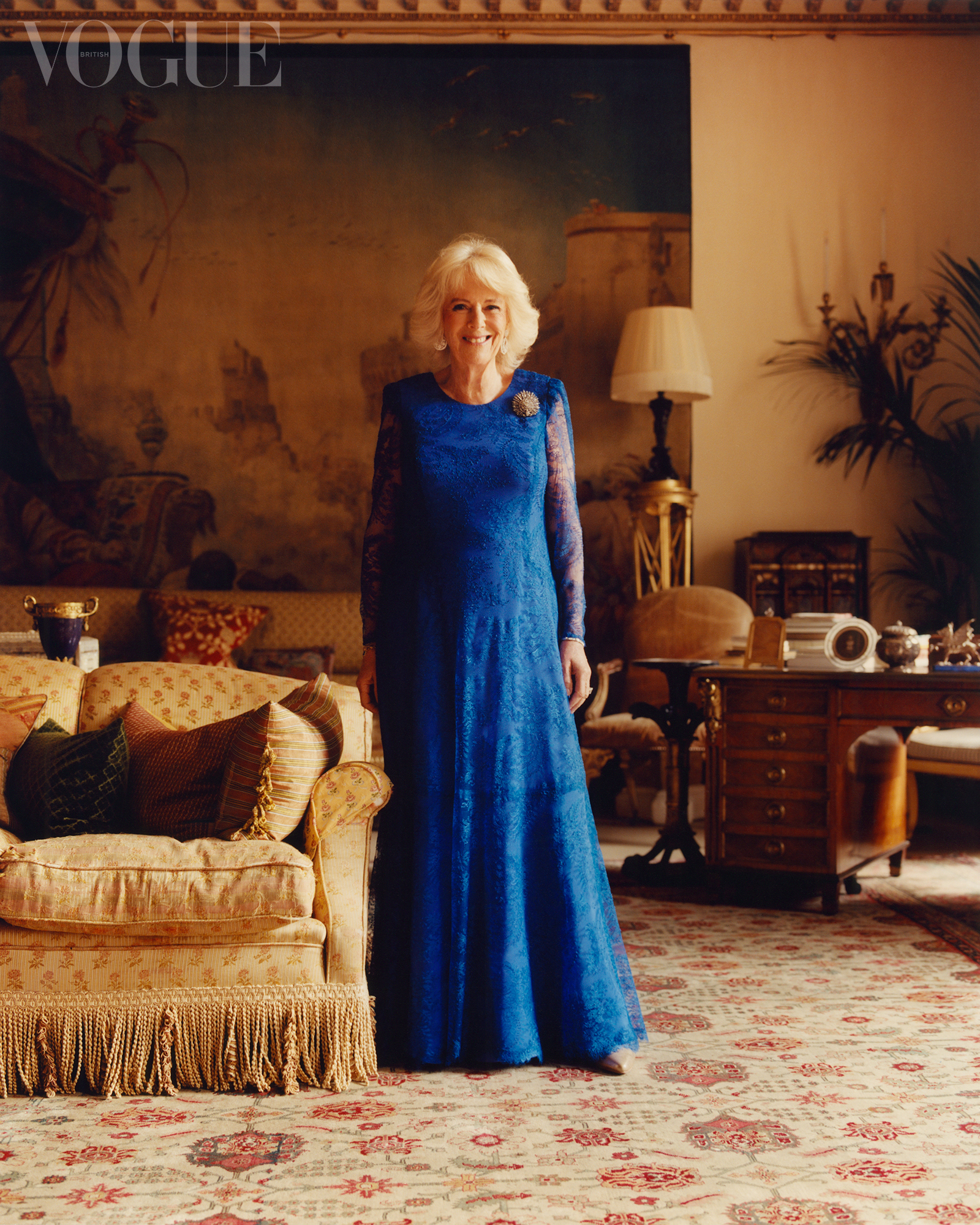 The Duchess of Cornwall, photographed by Jamie Hawkesworth.