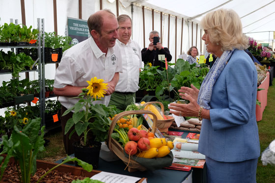 The Duchess of Cornwall attends the South of England Show