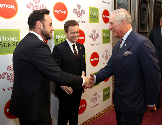 The Prince with hosts Ant and Dec