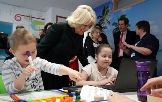 The Duchess visits Southampton Children's Hospital