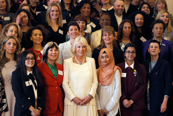 The Duchess of Cornwall hosts a reception on International Women’s Day