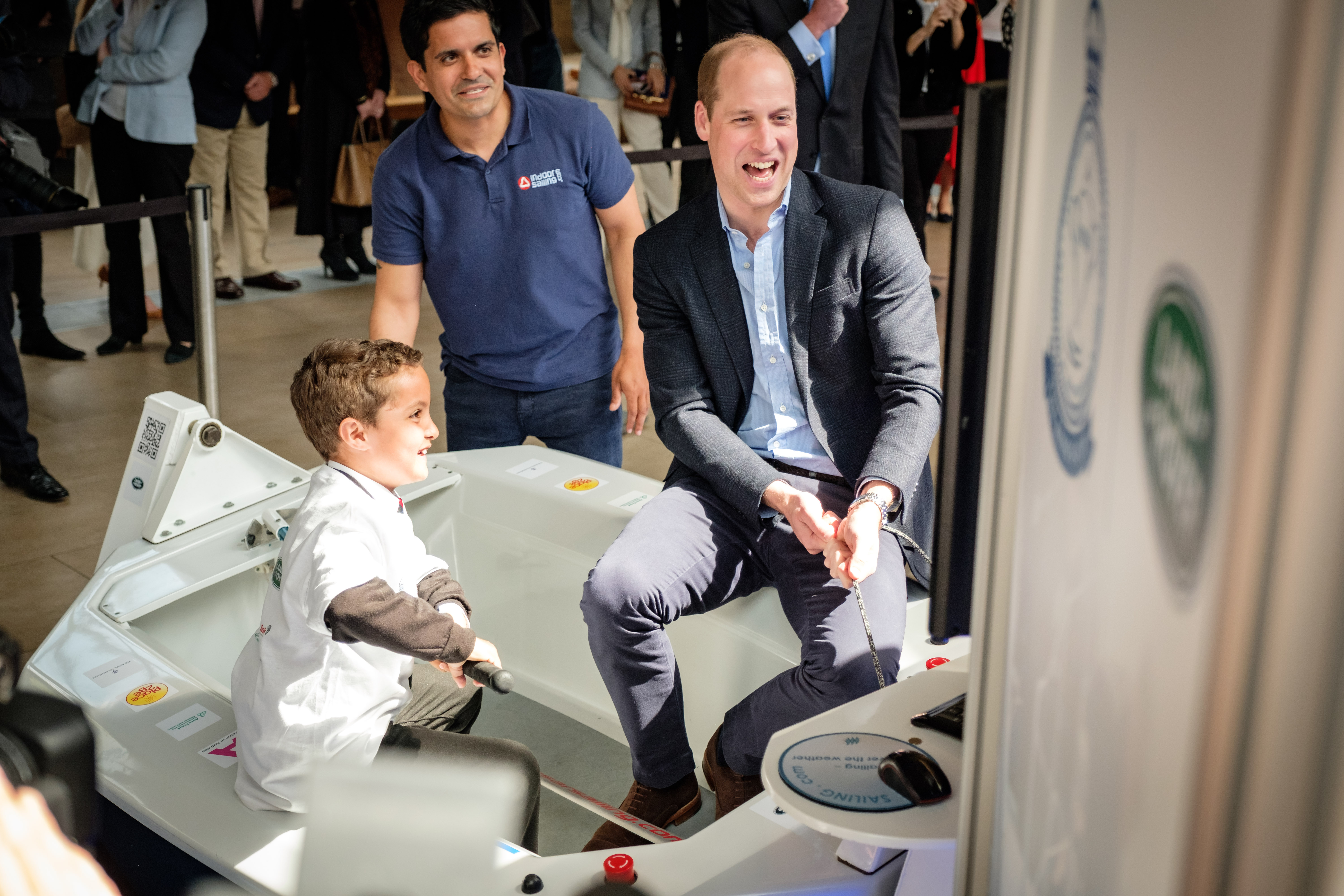 The Duke of Cambridge at the King's Cup launch