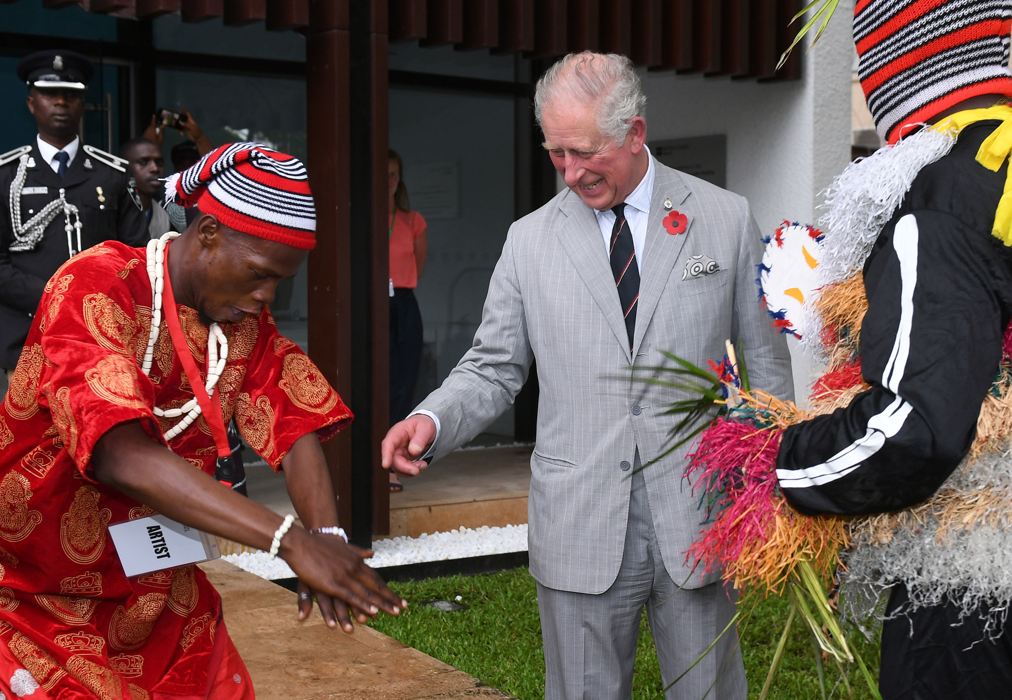 The Prince of Wales at the British Council in Nigeria