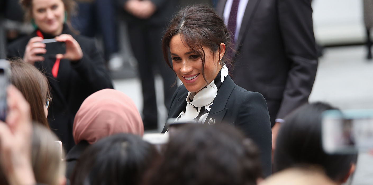 The Duchess of Sussex joins an International Women's Day panel discussion 