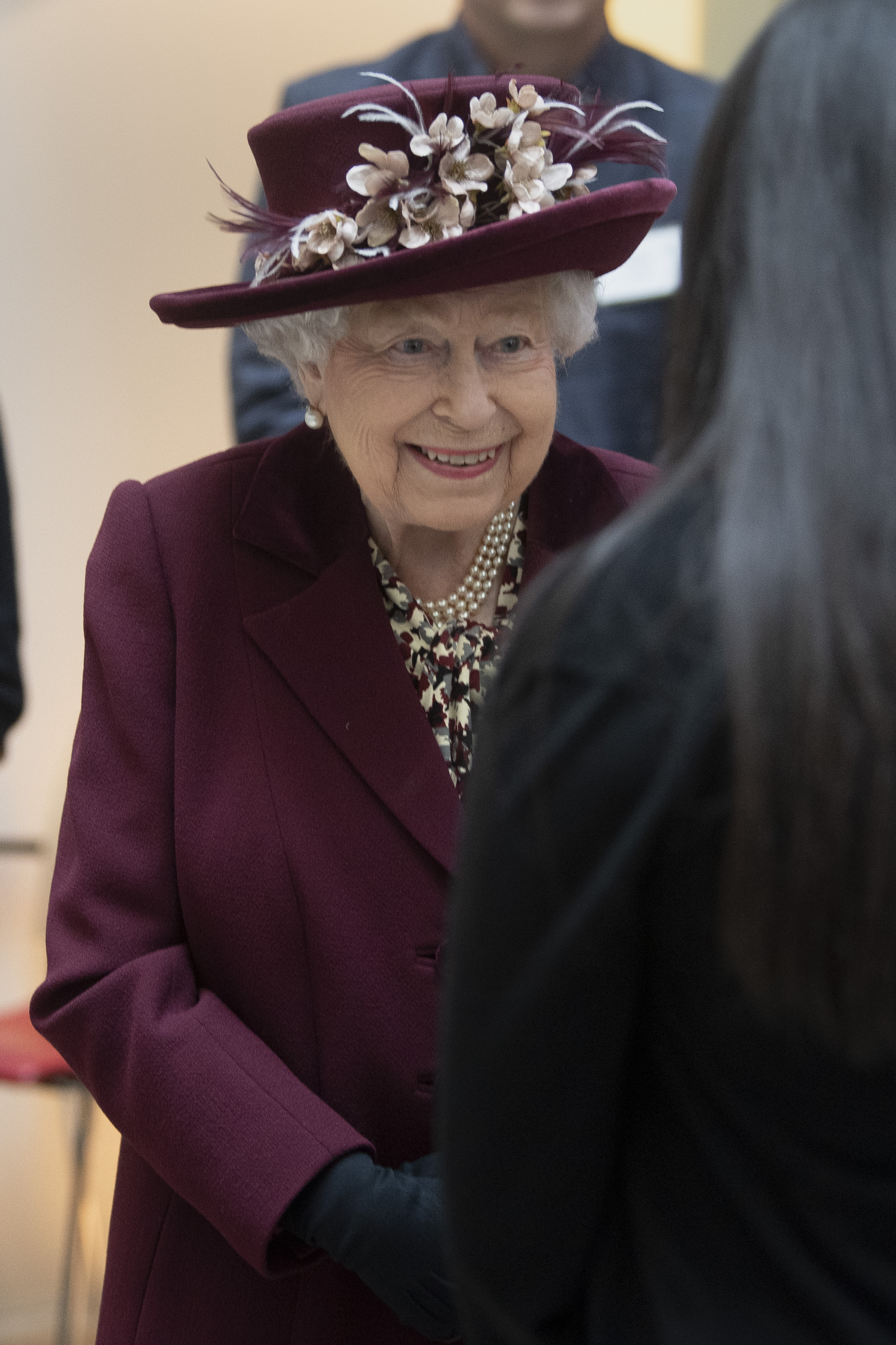 The Queen meets MI5 staff