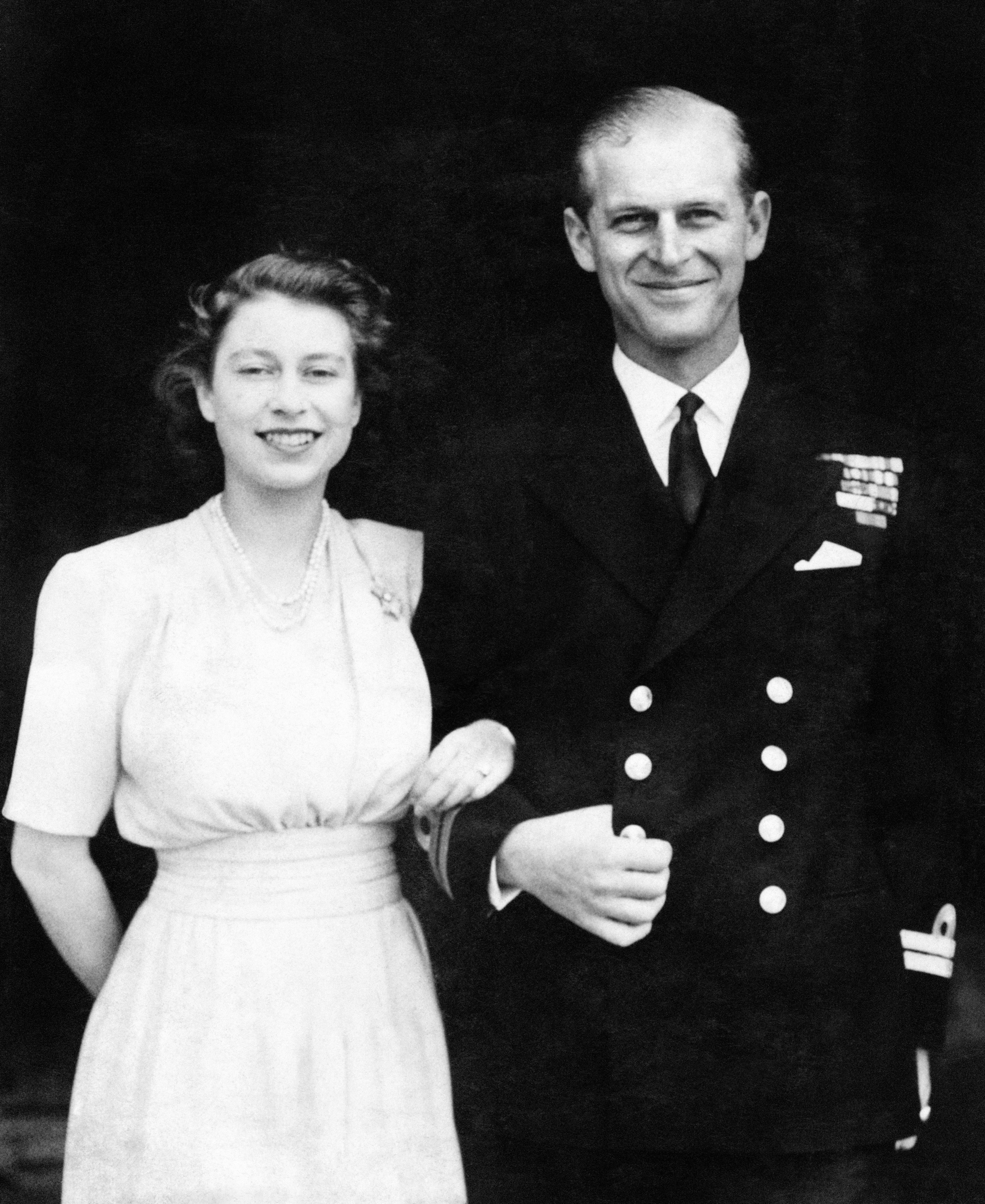 Elizabeth II and Prince Philip royal monarchy death queen 