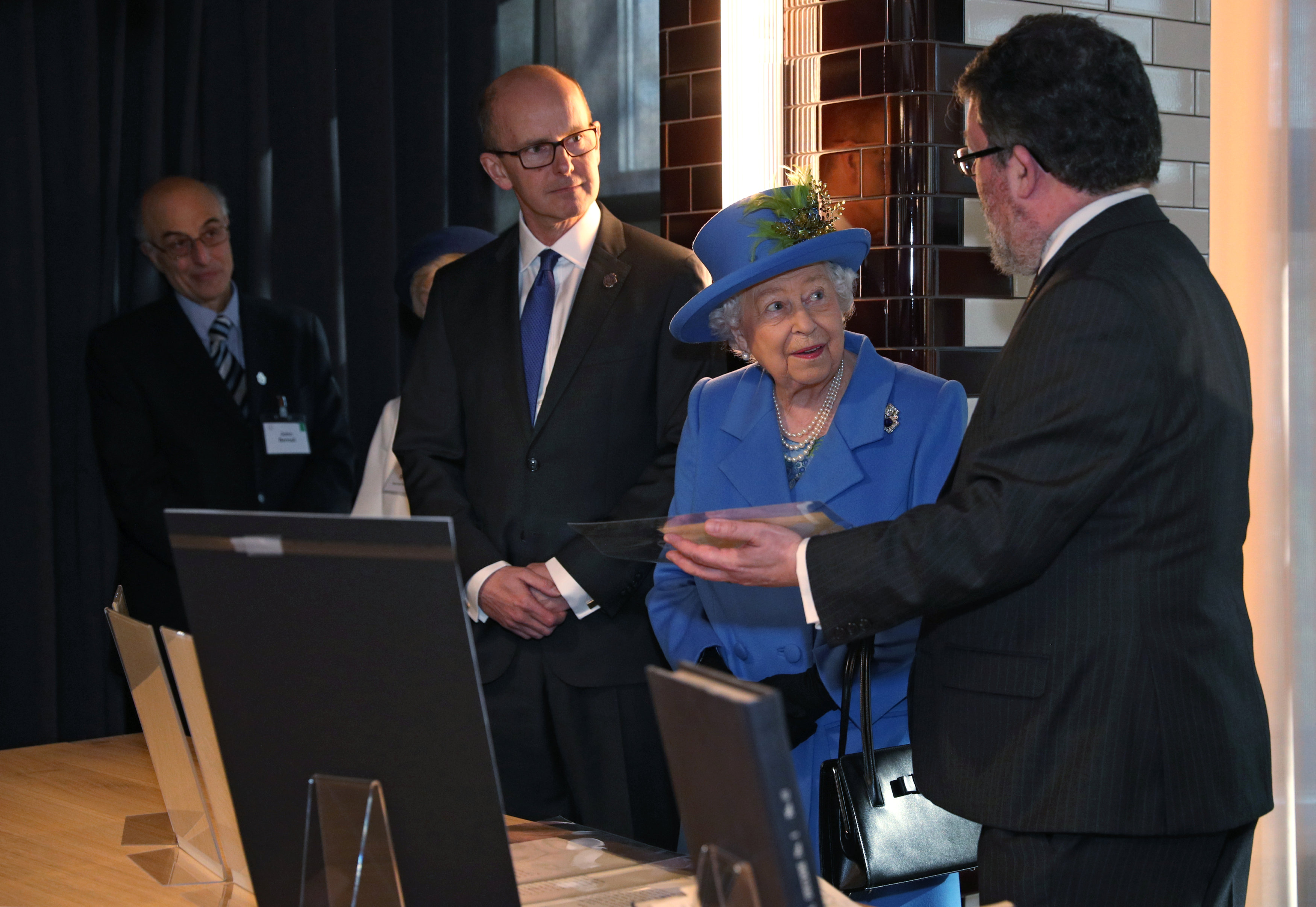The Queen visits GCHQ 