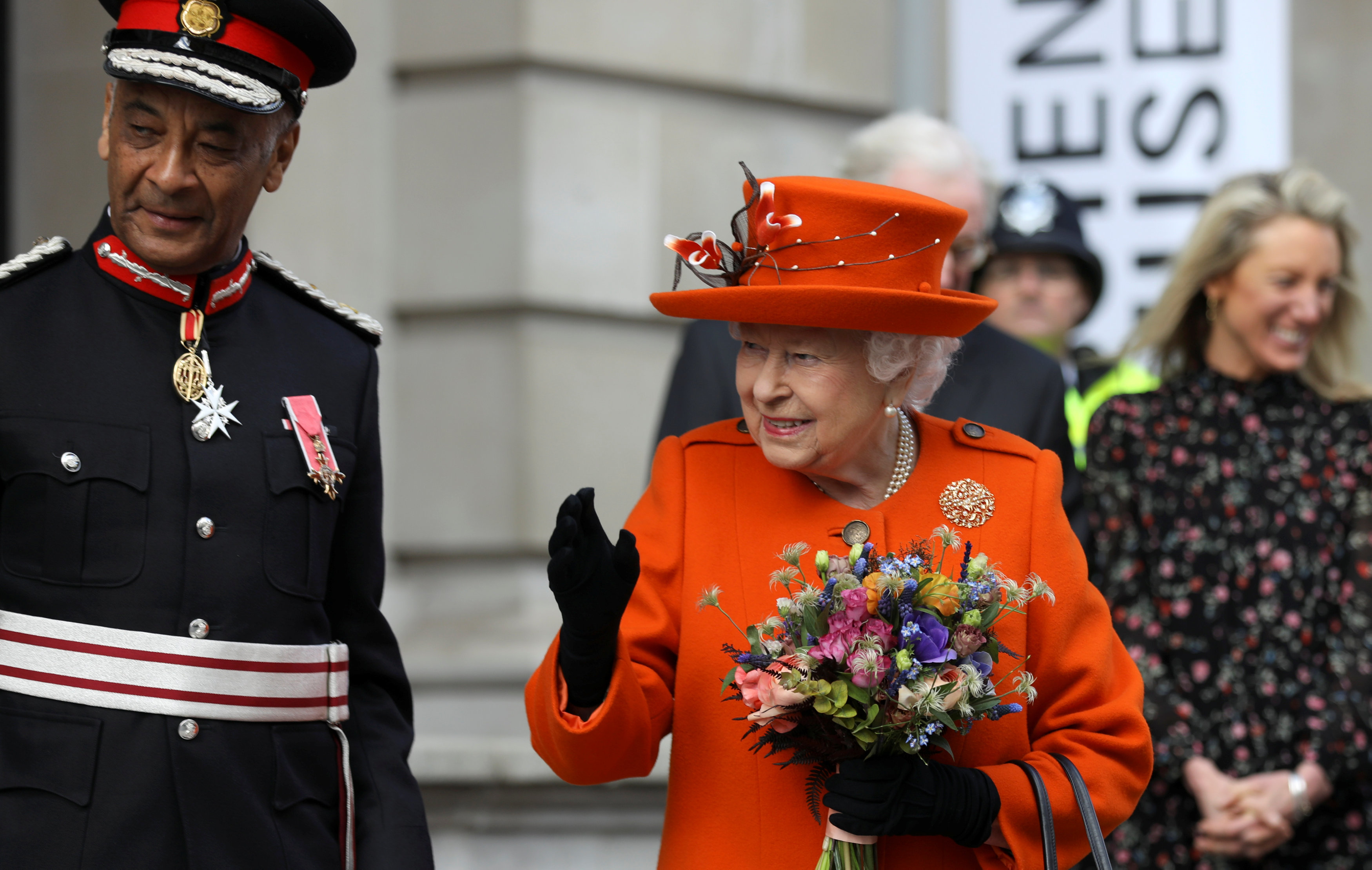 The Queen at the science museum 2019