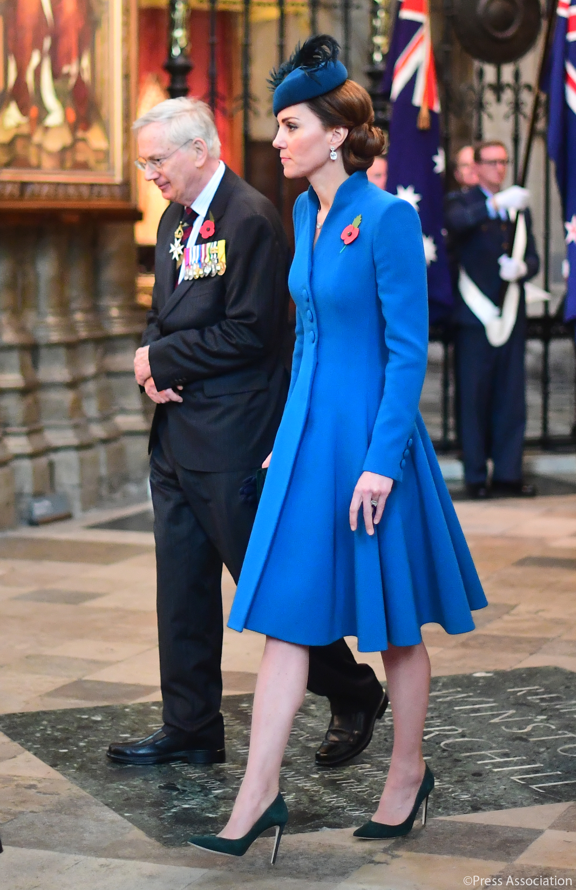 The Duke of Gloucester ANSAK Day Westminster Abbey 