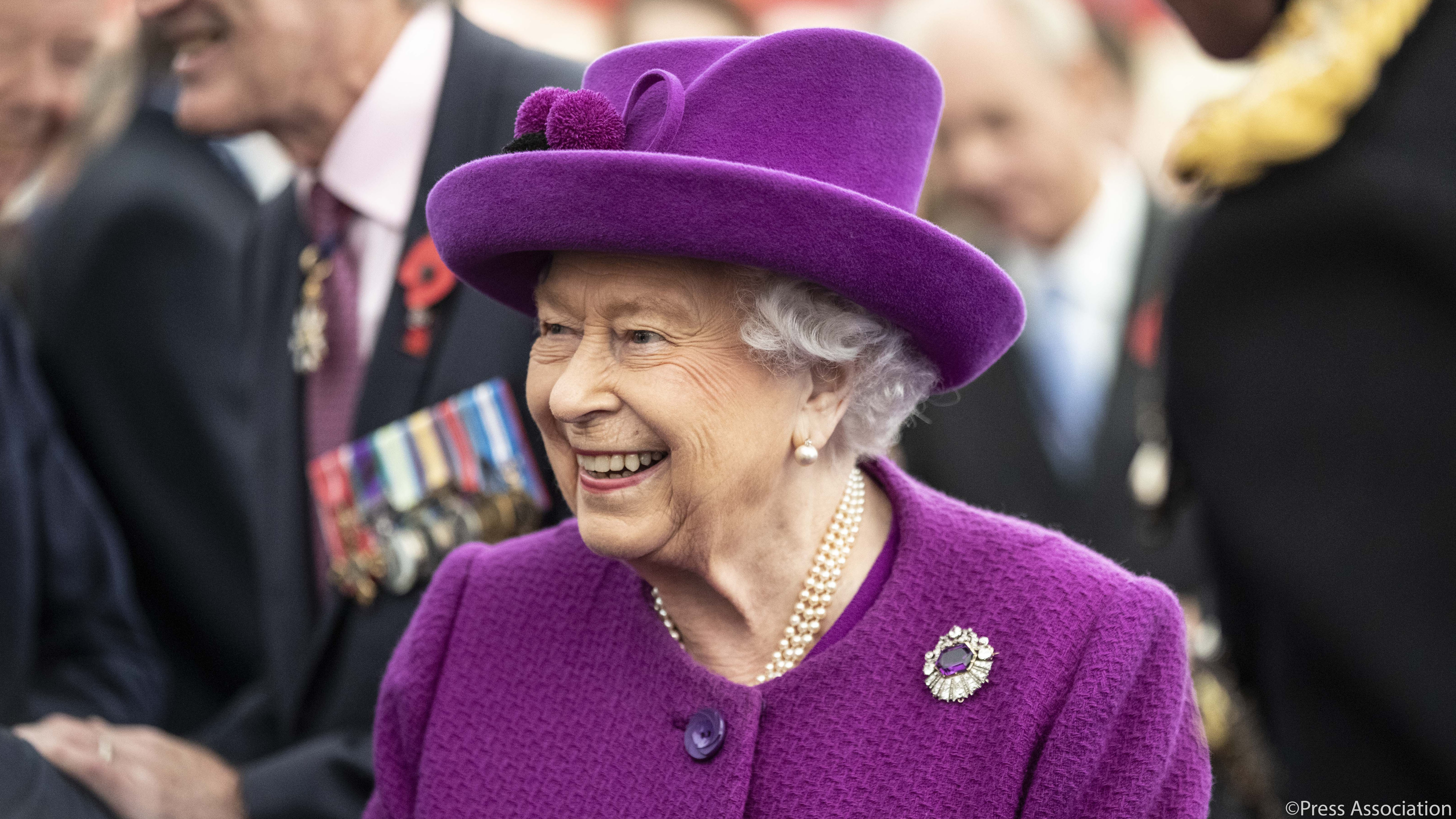 The Queen visits the Royal British Legion Industries village 