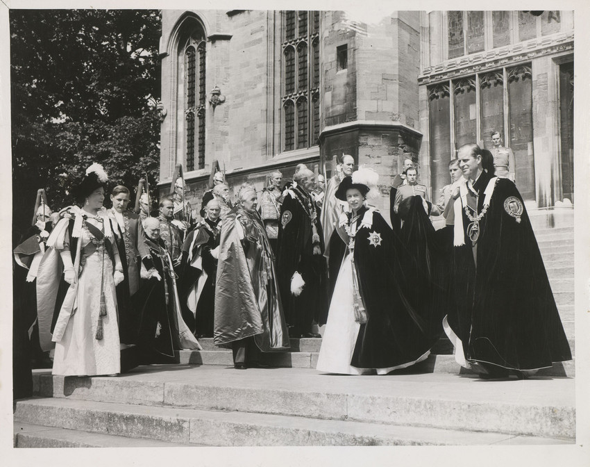 Each year, The Queen and other members of the Royal Family attend a service for the Order of the Garter at St George's Chapel