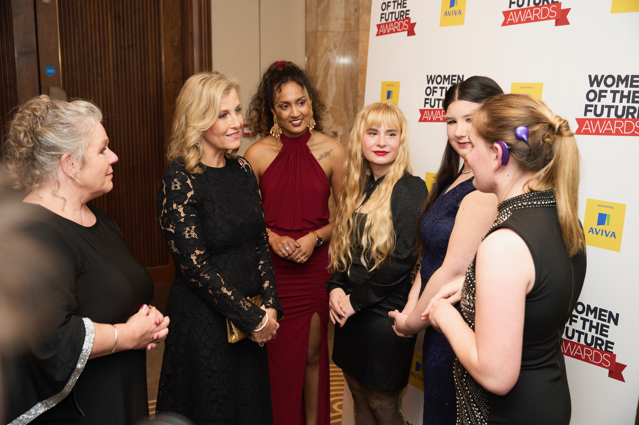 The Countess of Wessex at the Women of the Future Awards