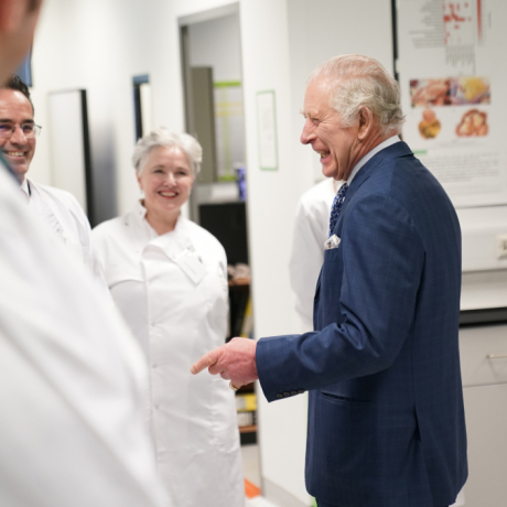 His Majesty visits APHA