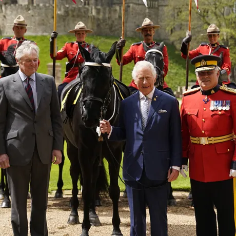 The King is officially appointed Commissioner-in-Chief of the RCMP