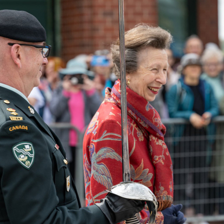 The Princess Royal visits Canada