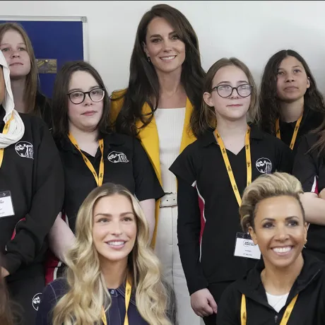 The Princess of Wales visits the Dame Kelly Holmes Trust as part of Mental Health Awareness Week