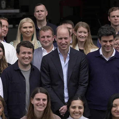 The Prince of Wales visits Notpla