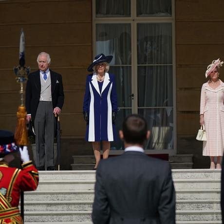 The King and The Queen Consort host the first Buckingham Palace Garden Party of 2023