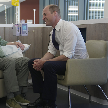 The Prince of Wales opens the Royal Marsden Oak Cancer Centre