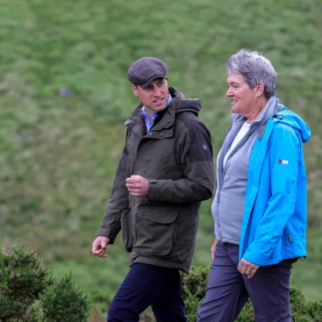 The Prince of Wales at Wistman's Wood