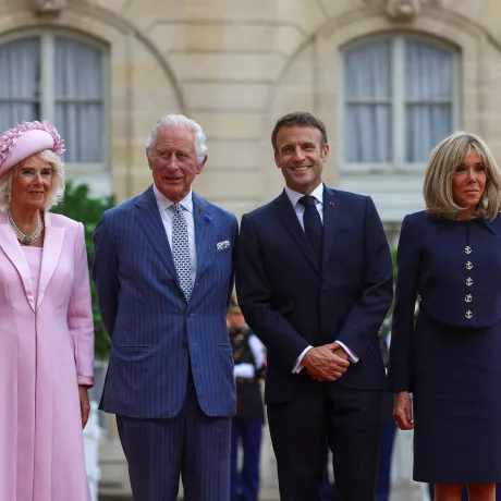 The King and Queen in Paris