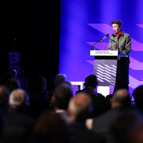 The Princess Royal attends the Northern Ireland Investment Summit