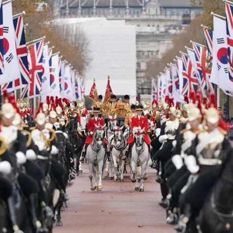 Carriages on The Mall